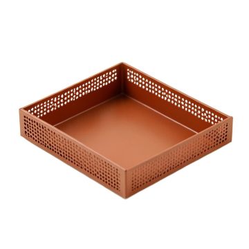 Meadow Bend Empty Under-Desk Cable Tray - Terracotta