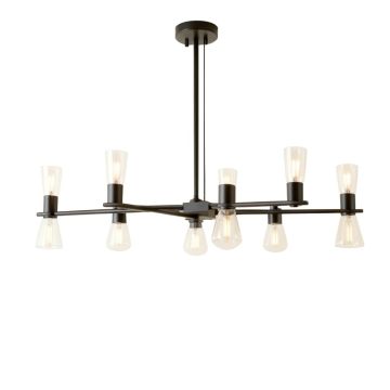 Retha 8-Light Sputnik Modern Linear Chandelier