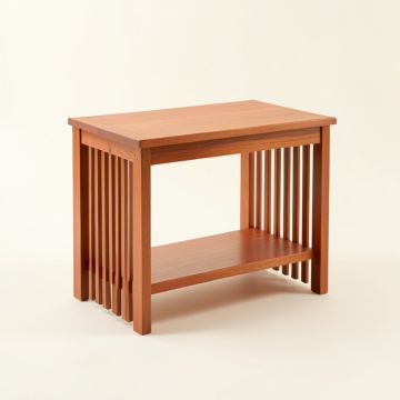 Laurel Bluff Small Writing Desk - Terracotta (synthetic illustration; no displayed measurements)