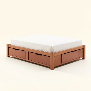 Ryker Twin Storage Platform Bed With Drawers (synthetic illustration; no displayed measurements)