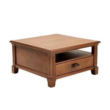 Regency Solid Wood Coffee Table With Storage