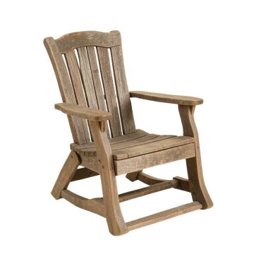 Oak Bluffs Iron Porch Rocking Chair