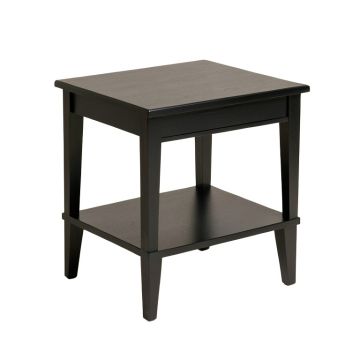 Bay Crest Side Table - Black