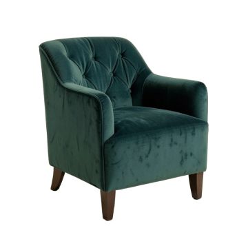 Vandeventer Tufted Velvet Upholstered Side Chair