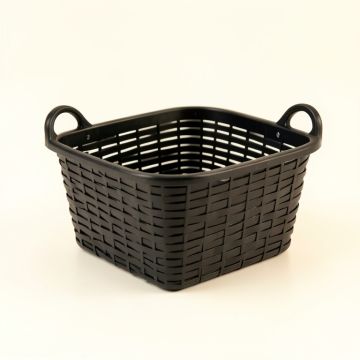 Cliff Bluff Empty Storage Basket - Black (synthetic illustration; no displayed measurements)