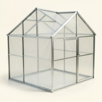 Ascent Heavy-Duty Aluminum 8 Ft. W X 12 Ft. Greenhouse (synthetic illustration; no displayed measurements)