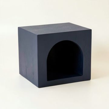 Summit Canyon Wall-Mounted Cat Perch - Navy (synthetic illustration; no displayed measurements)