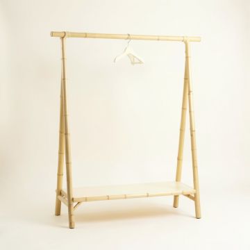 Maple Bend Empty Garment Rack - Cream (synthetic illustration; no displayed measurements)