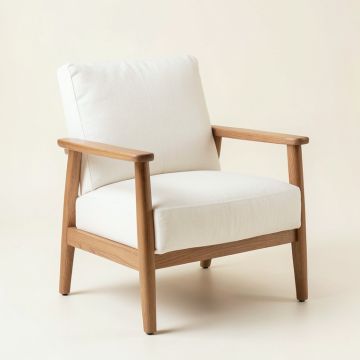 Hill Arc Upholstered Armchair (synthetic illustration; no displayed measurements)