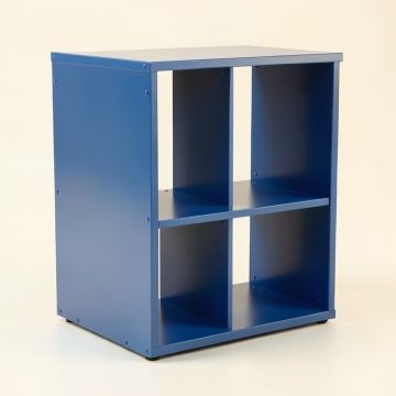 Lake Bluff Desktop Shelving Unit - Blue (synthetic illustration; no displayed measurements)