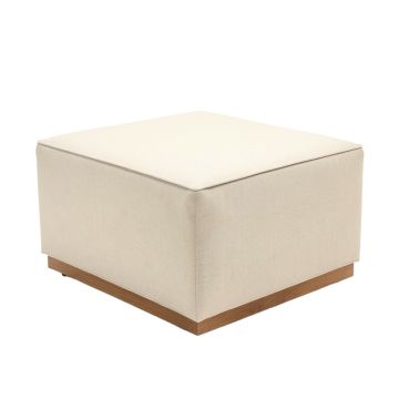 Helvig 16.75 '' Wide Square Footstool Ottoman