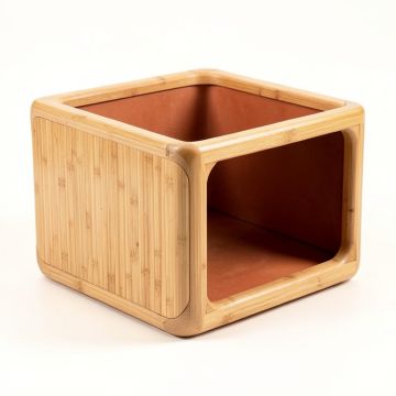 Briar Branch Empty Furniture-Style Litter Enclosure - Terracotta (synthetic illustration; no displayed measurements)