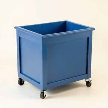 Aspen Crossing Empty Rolling Workshop Cart - Blue (synthetic illustration; no displayed measurements)