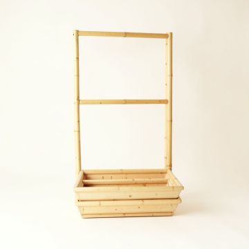 Holly Bridge Empty Vertical Garden Frame - Ivory (synthetic illustration; no displayed measurements)