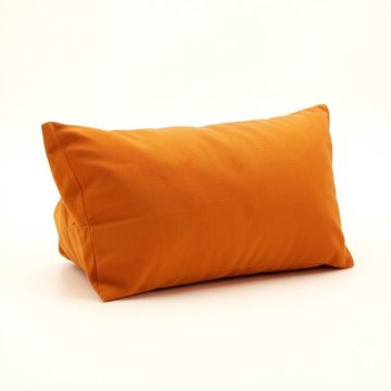 Amber Cotton Lumbar Pillow (synthetic illustration; no displayed measurements)