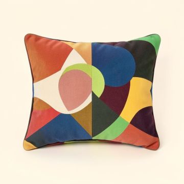 Taurus Zodiac Sign Lumbar Pillow (synthetic illustration; no displayed measurements)