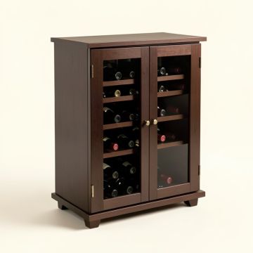 Butner Modular Wine Cabinet 25-Bottle Slot (synthetic illustration; no displayed measurements)