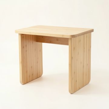 Ridge Bend Small Writing Desk - Beige (synthetic illustration; no displayed measurements)