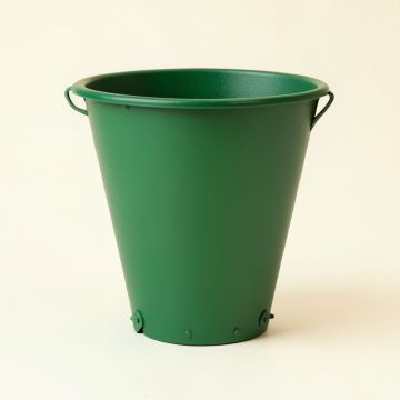 Field Branch Empty Railing Planter With Integral Brackets - Green (synthetic illustration; no displayed measurements)