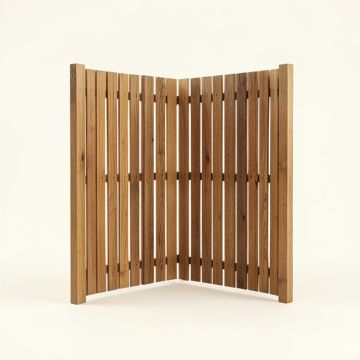 4 Ft. H X 8.5 Ft. W Outdoor Wood Privacy Screen (synthetic illustration; no displayed measurements)