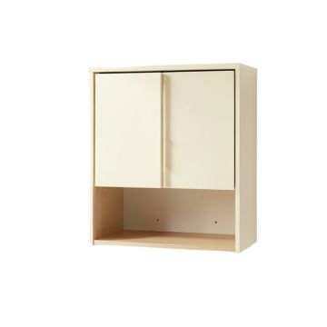 Pine Bend Wall-Mounted Laundry Cabinet - Cream