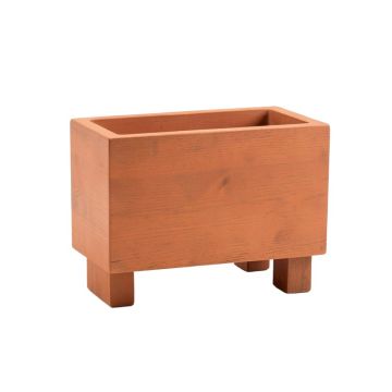 Ridge Brook Empty Raised Planter - Terracotta