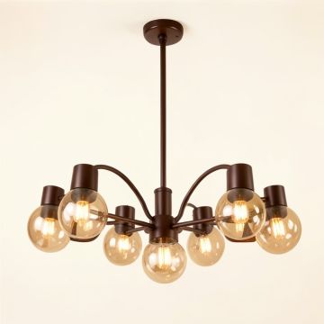 Karter 6-Light Globe Chandelier (synthetic illustration; no displayed measurements)