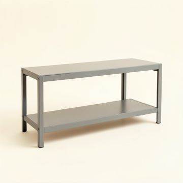 Hazel Canyon Narrow Outdoor Storage Bench - Gray (synthetic illustration; no displayed measurements)