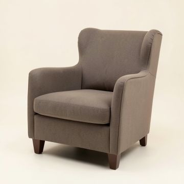 Welwyn 31.37 '' Wide Polyester Wingback Chair (synthetic illustration; no displayed measurements)