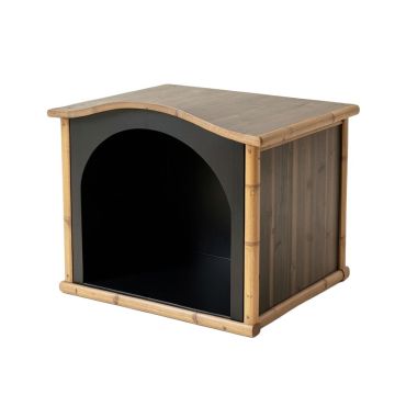 Dawn Branch Empty Furniture-Style Litter Enclosure - Black