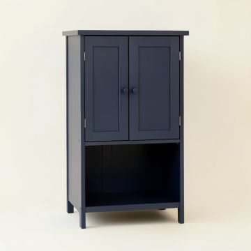Cove Crest Wall-Mounted Laundry Cabinet - Navy (synthetic illustration; no displayed measurements)
