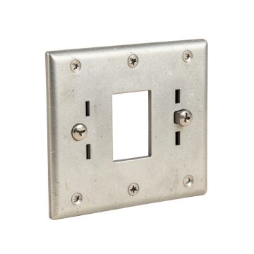 Hand Hammered 3-Gang Toggle Light Switch Wall Plate