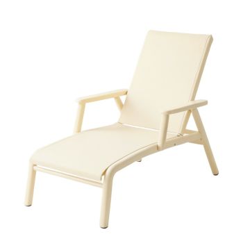Birch Brook Outdoor Lounge Chair - Cream