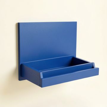 Elm Dell Empty Wall-Mounted Tool Organizer Panel - Blue (synthetic illustration; no displayed measurements)