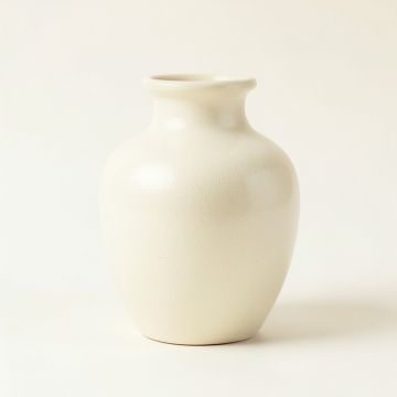 Glen Bridge Empty Decorative Vase - Ivory (synthetic illustration; no displayed measurements)