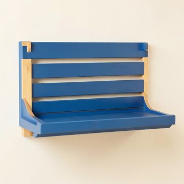 Hill Bend Wall-Mounted Entryway Organizer Shelf - Blue (synthetic illustration; no displayed measurements)