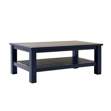 Flint Crossing Coffee Table - Navy (synthetic illustration; no displayed measurements)