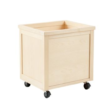 Dune Crest Empty Rolling Workshop Cart - Ivory (synthetic illustration; no displayed measurements)