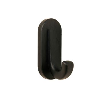 Lake Bend Wall-Mounted Robe Hook - Black