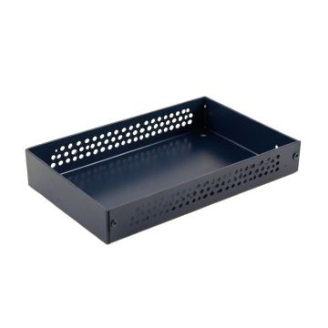 Shore Canyon Empty Under-Desk Cable Tray - Navy