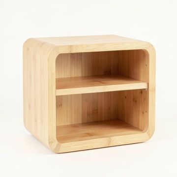 Reed Bend Empty Mug-Storage Cabinet Insert - Beige (synthetic illustration; no displayed measurements)