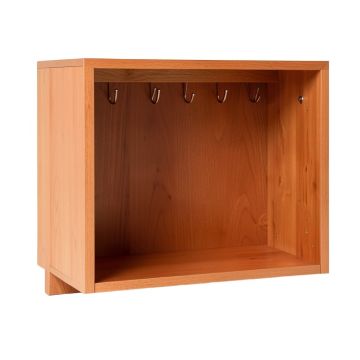 Dawn Bend Empty Mug-Storage Cabinet Insert - Terracotta