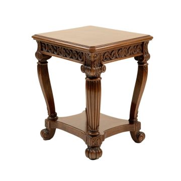 Neoclassical Male Occasional End Table