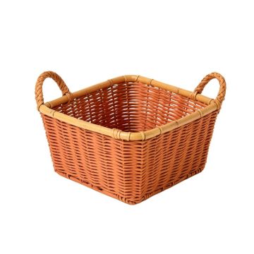 Bay Canyon Empty Storage Basket - Terracotta