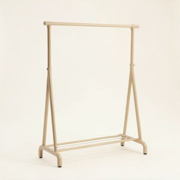 Dune Branch Empty Garment Rack - Beige (synthetic illustration; no displayed measurements)