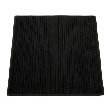 Shore Bluff Bath Mat - Black (synthetic illustration; no displayed measurements)