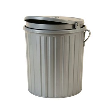 Linden Brook Closed Garden Compost Bin - Gray (synthetic illustration; no displayed measurements)