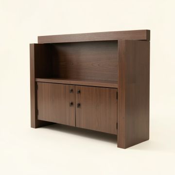 Baebel Full Bookcase Headboard (synthetic illustration; no displayed measurements)