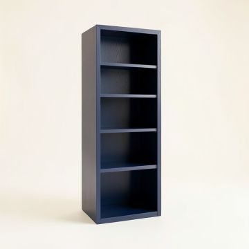 Ridge Brook Narrow Cubby Tower - Navy (synthetic illustration; no displayed measurements)
