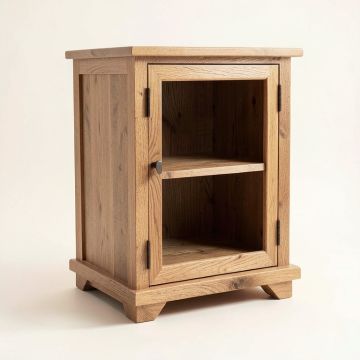 Artisan Barnwood Cabinet (synthetic illustration; no displayed measurements)